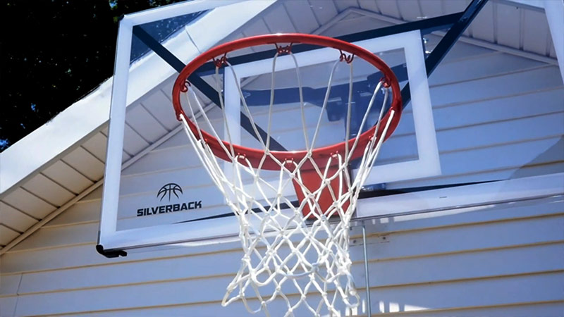 Hang A Basketball Hoop On A Garage