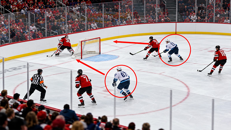 Ice Hockey Forecheck
