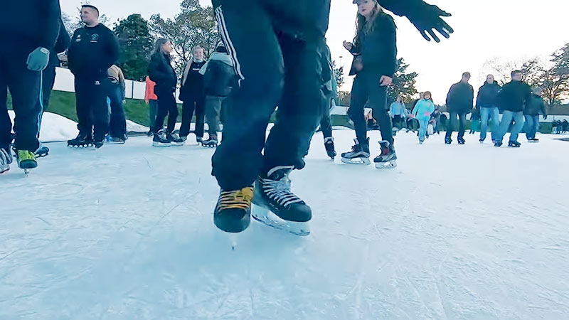 Ice Skates Cut