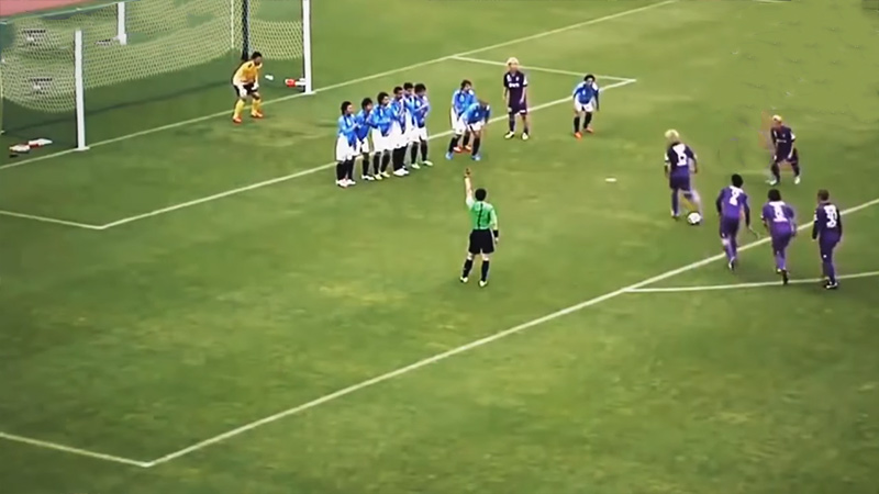 Indirect Free Kick In Soccer