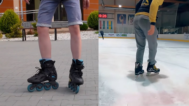 Is Rollerblading Like Ice Skating