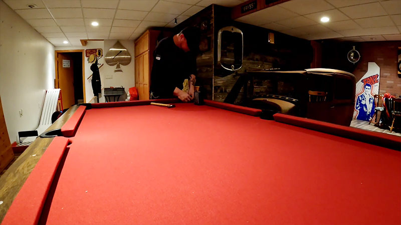 Pool Table Felt Is Easiest To Stretch And Install