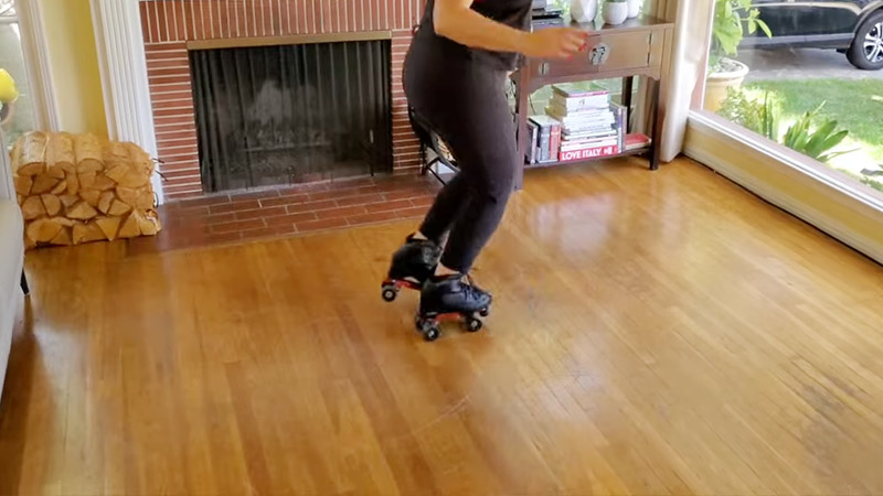 roller skating so hard