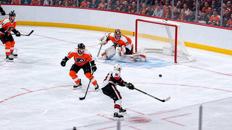 Shots on Goal in Ice Hockey