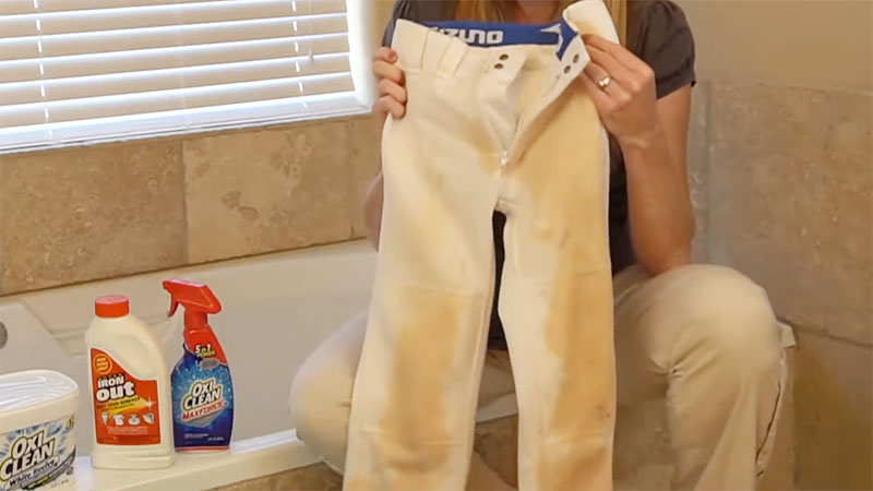 How I clean baseball pants!