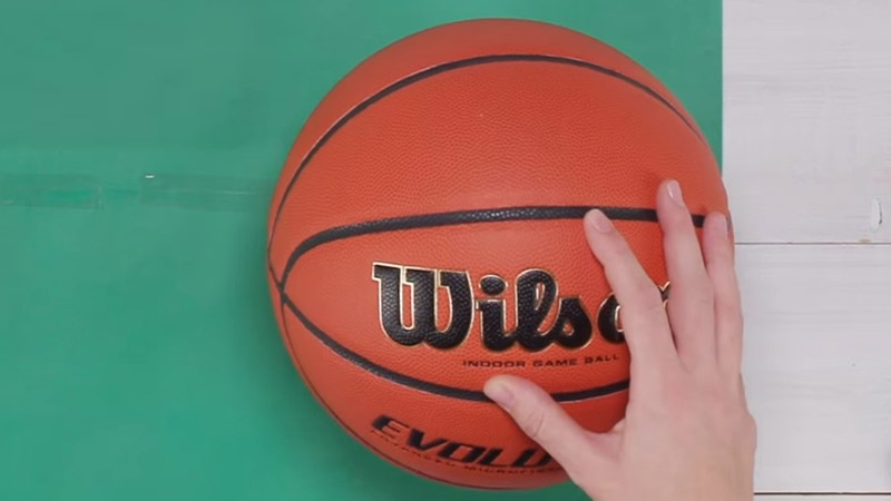 Wrapping a Basketball with Grip-Enhancing Powder