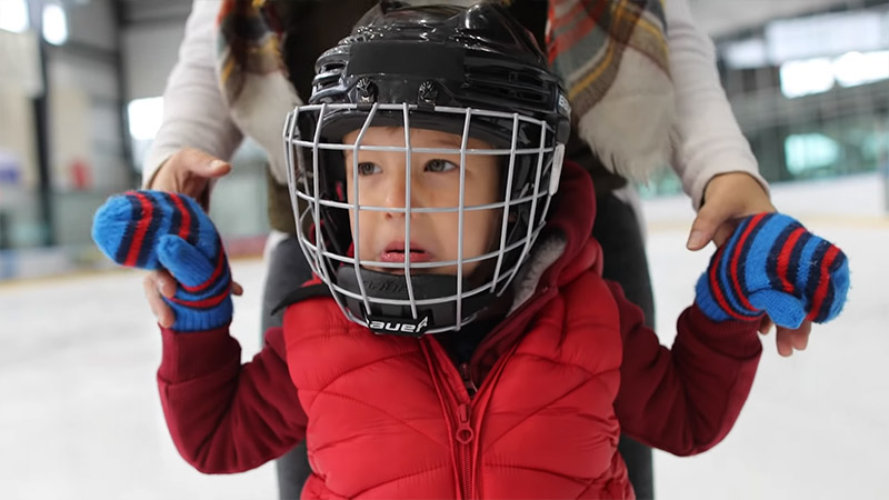  3 year old ice skate