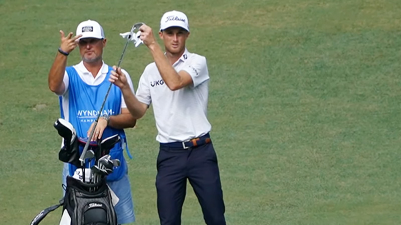 Zalatoris His Caddy