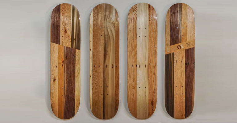 What Are Skateboards Made Of Wood