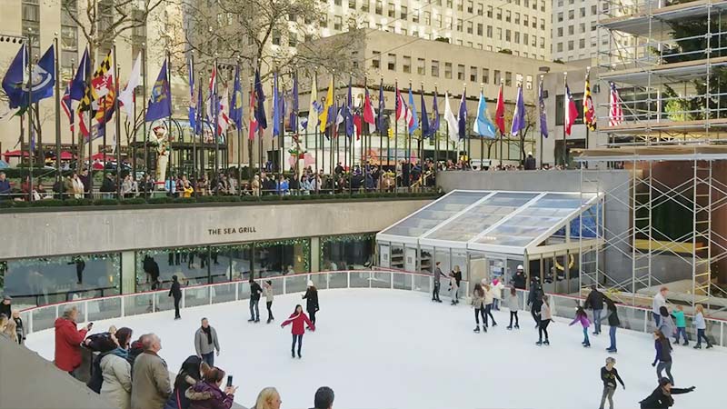 Rockefeller ice skating free