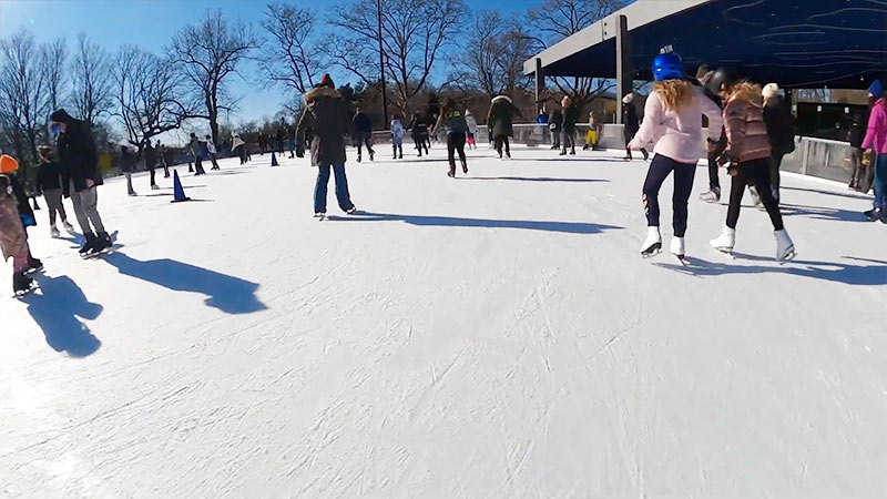 ice skate at Prospect Park