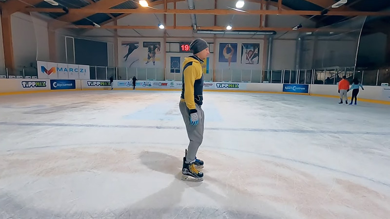 ice skating