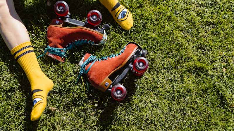 wear first time roller skating