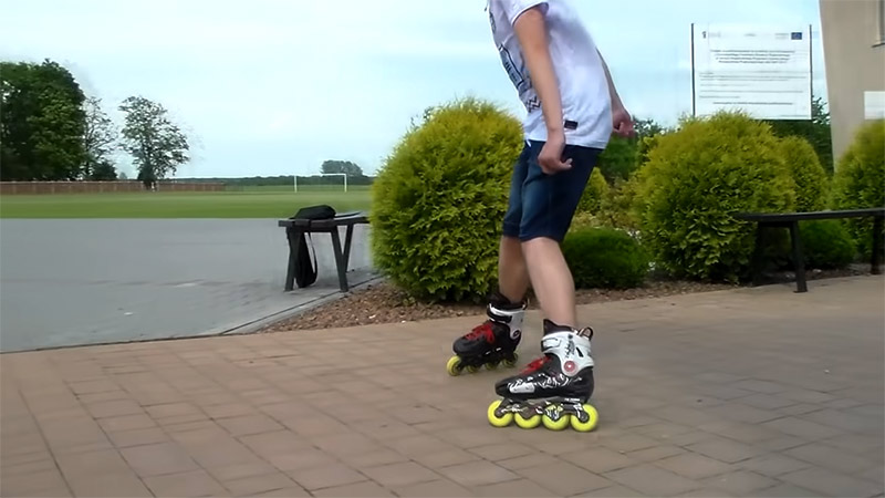 rollerblading easier than skating