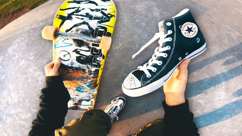 Are Converse All Stars Good For Skateboarding - Metro League