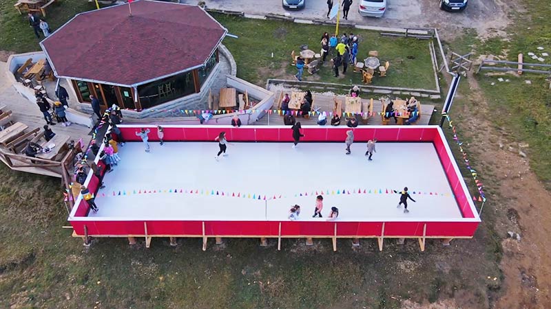 Artificial Ice Skating Rink