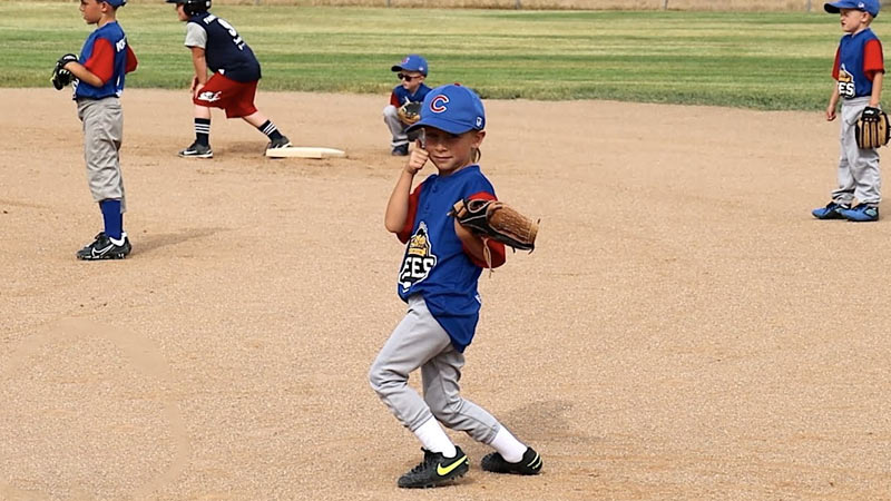 Baseball is more suitable for kids