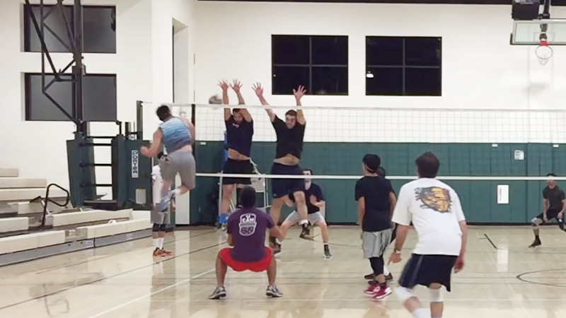 Block In Volleyball
