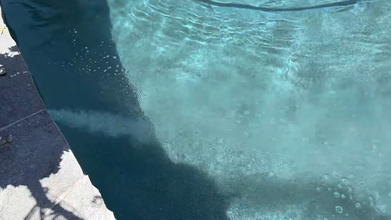 The Nature of Bubbles in Pool Water