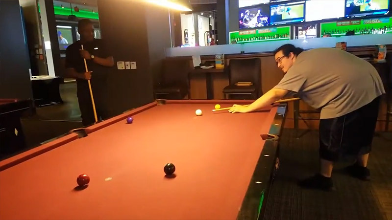 Dave And Buster's Pool Tables