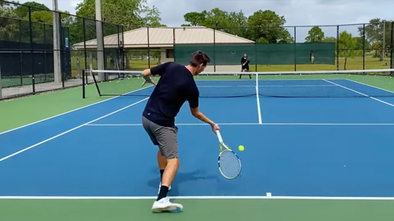 Do You Serve In Tennis With A Closed Stance