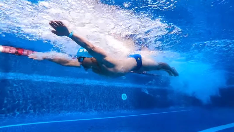 The Significance of Exhaling in Swimming