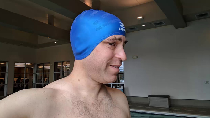 Fabric Swimming Hats Waterproof