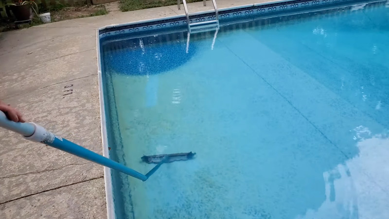 Get Rid of Brown Spots in Pool Bottom
