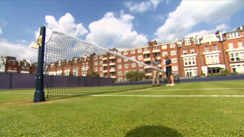 Grass For Badminton Court