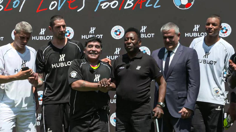 Hublot's Association with Soccer Legends