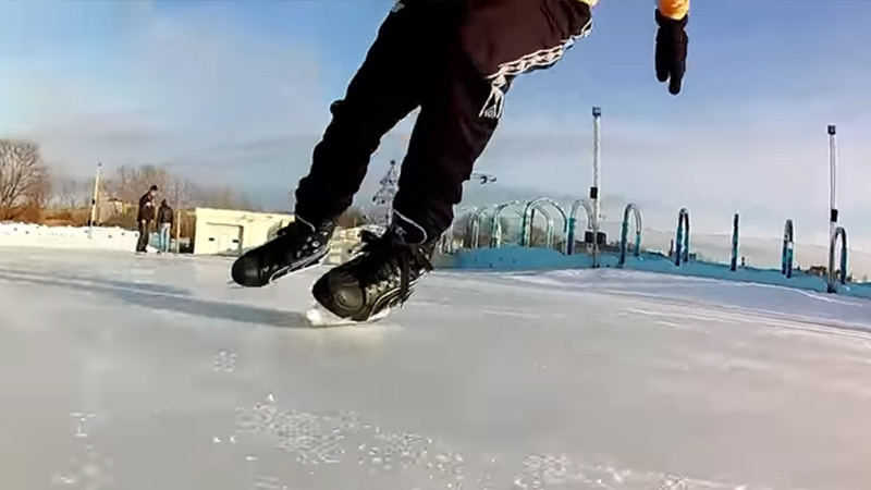 Ice Skaters Ever Have Two Blades