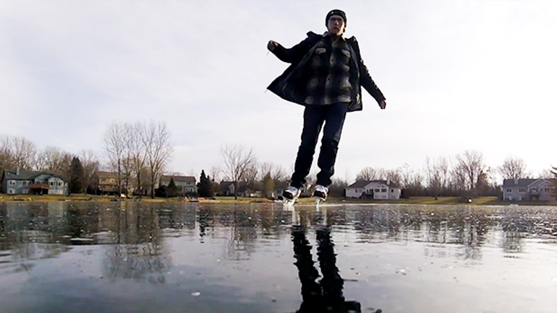 Ice Thickness Is Safe For Skating