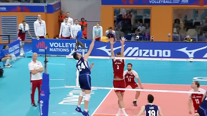 Illegal Block In Volleyball