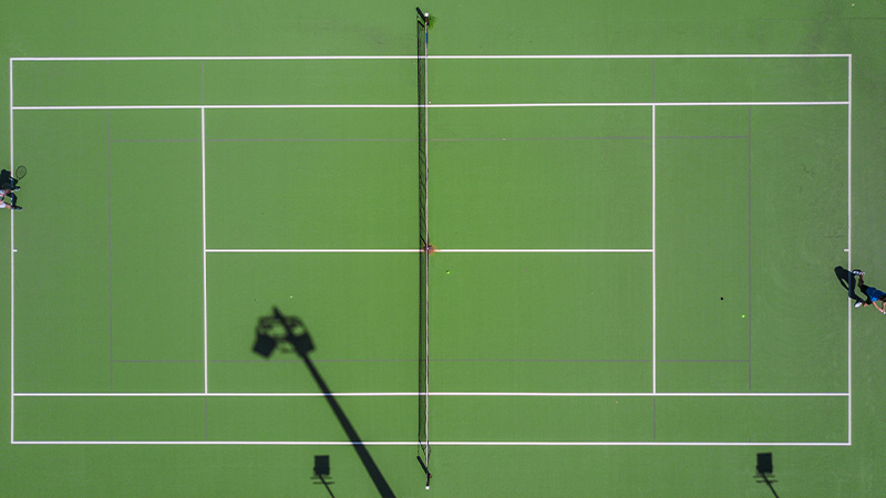 Is A Tennis Court A Square Or A Rectangle