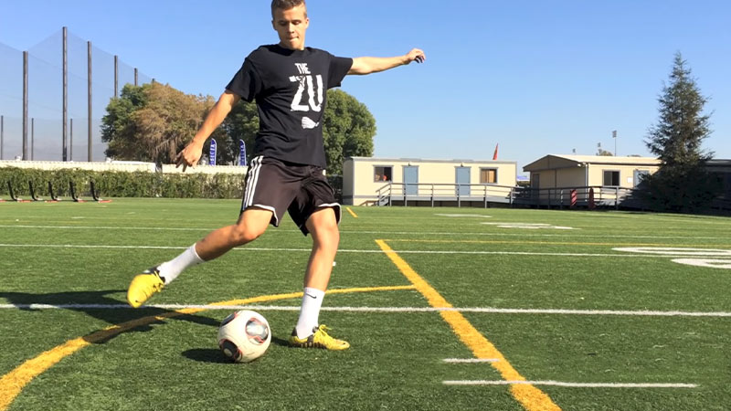 Kicking A Soccer Ball A Balanced Force