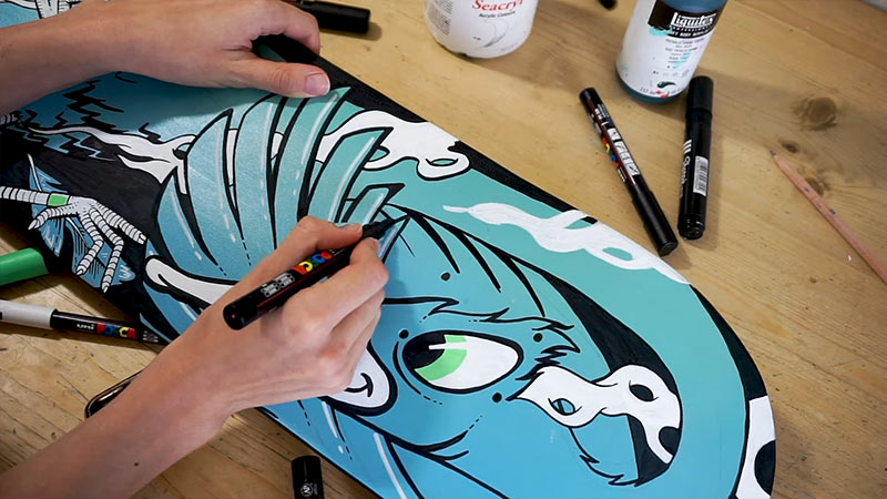 What Paint To Use On Skateboards Metro League