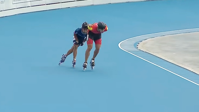 Peloton In Speed Skating