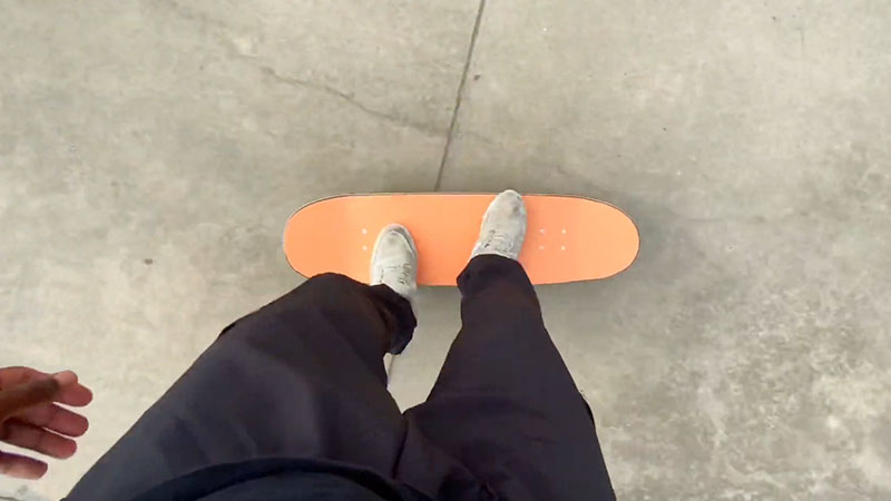 Popsicle Shape Skateboard