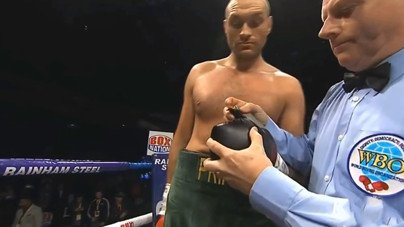 Referees Wear Gloves In Boxing