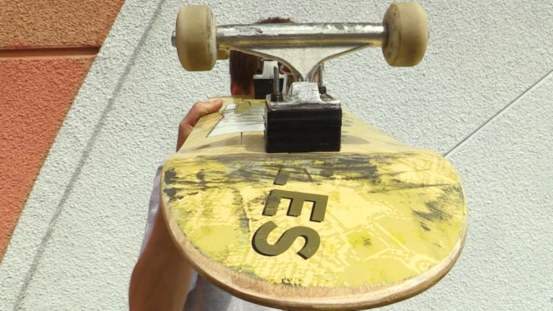 Risers Do on a Skateboard