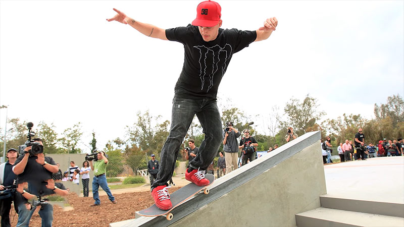 Rob Dyrdek In Skateboarde