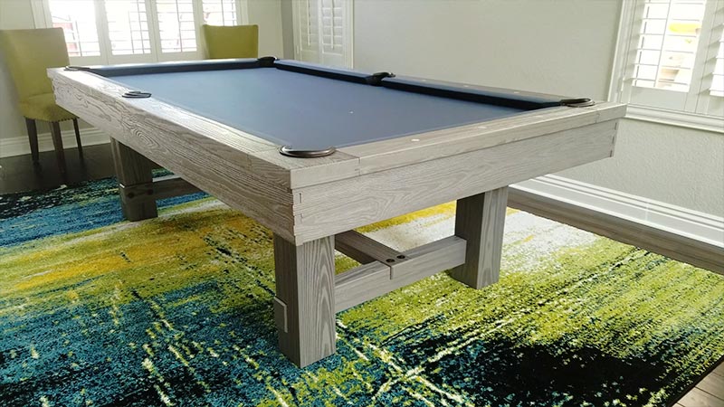 Room For 8ft Pool Table