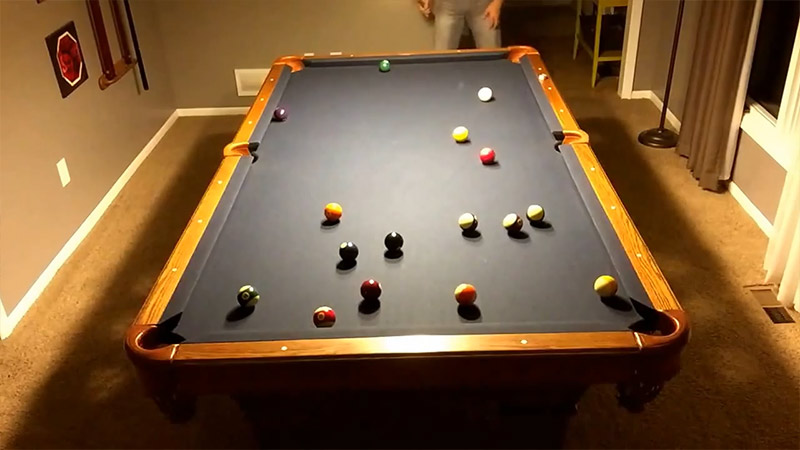 Room For 8x4 Pool Table