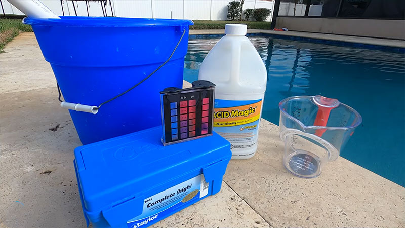 Add Bleach To A Swimming Pool