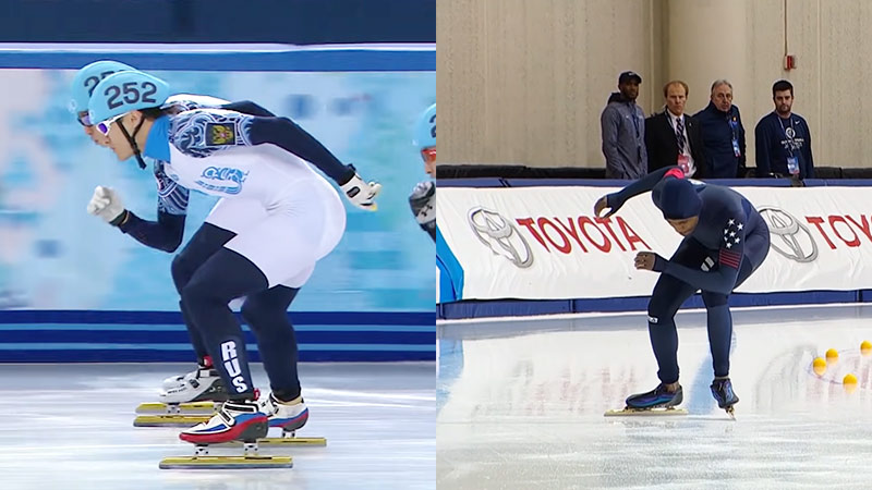 Short Track Speed Skating Vs Long Track