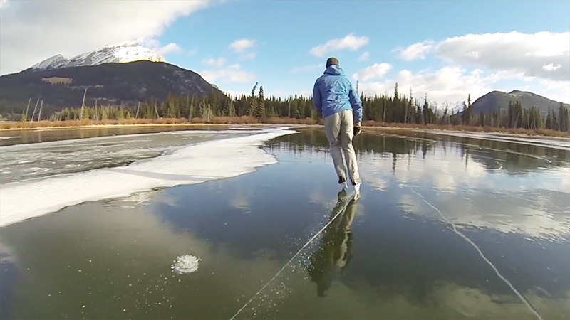 Skating On A Pond Ruin Your Blades