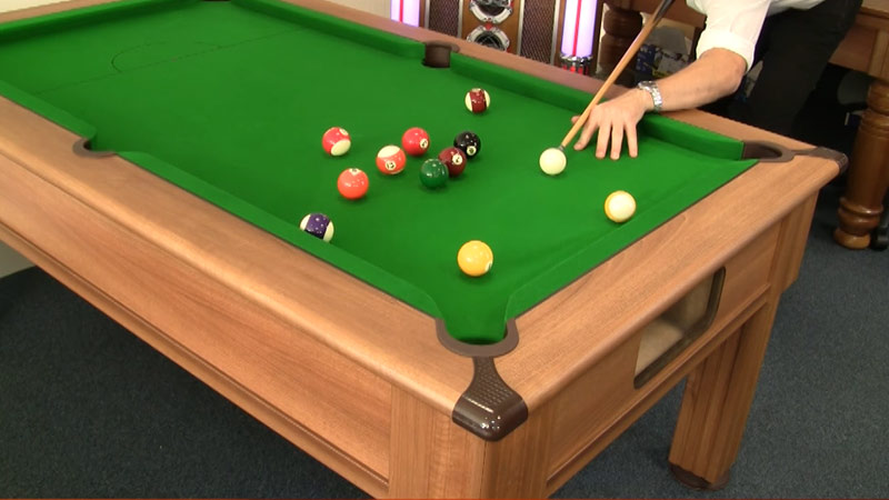 Slate Bed Pool Table