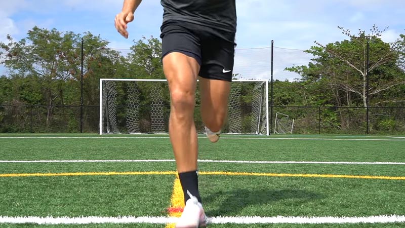 Soccer Build Leg Muscle