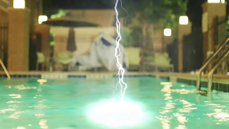 Swimming Pools Safe In Lightning