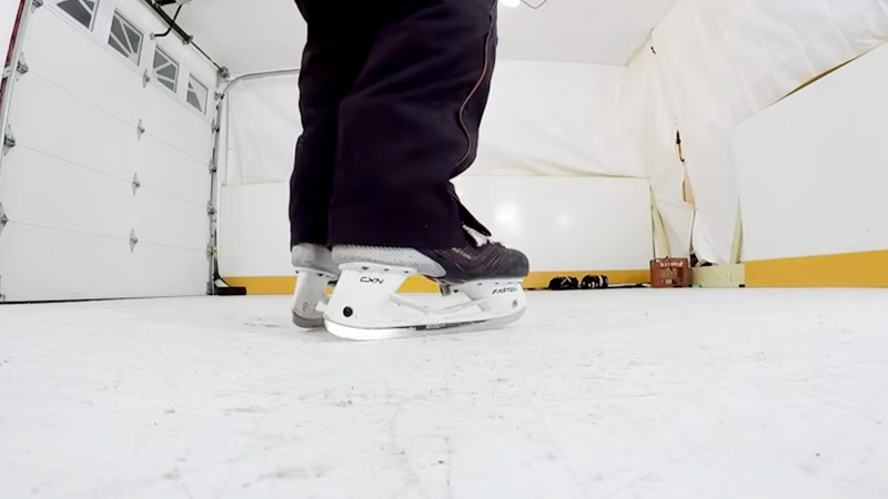 Synthetic Ice Skating